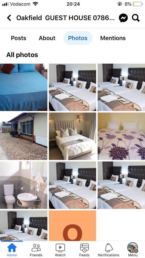Oakfield Lounge Hotel Benoni Exterior photo